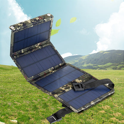 Foldable Solar Panel Charger 8W USB - Inverted Powers