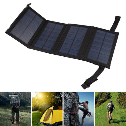 Foldable Solar Panel Charger 8W USB - Inverted Powers