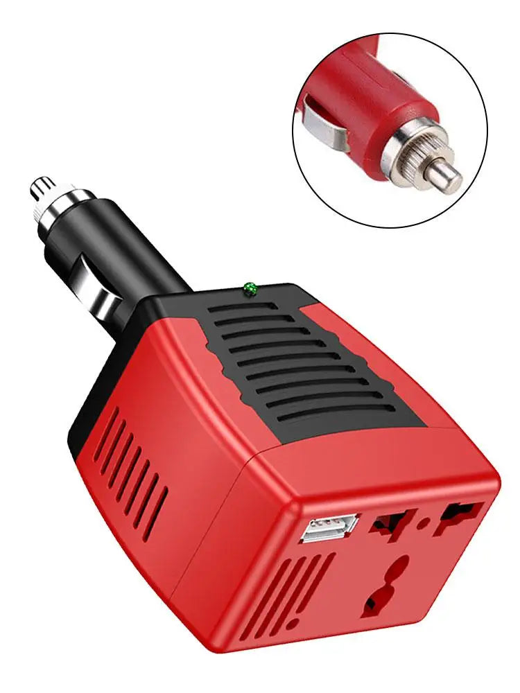 AC/DC Car Power Inverter 75W/150W DC12V To AC110V/220V - Inverted Powers