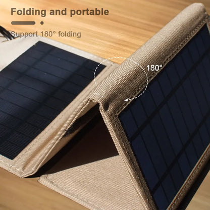 Flexible Solar Charger 15W 2xUSB Portable Waterproof - Inverted Powers