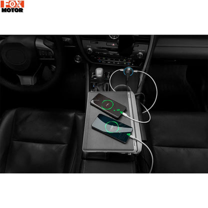 Car Power Inverter 100W Car Charger DC12V To AC110V + Dual 2 USB ( QC3.0 + 3.1A) - Inverted Powers