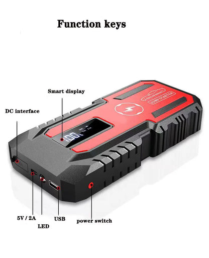 DAWEIKALA Car Jump Starter 3200A Power Bank Emergency Battery - Inverted Powers