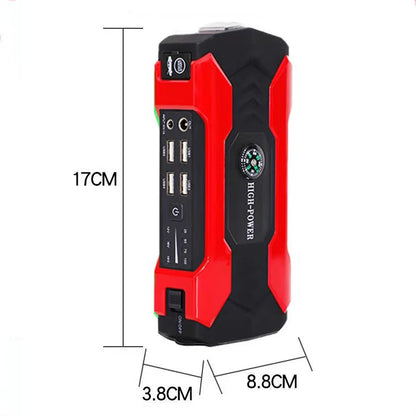 DAWEIKALA Car Jump Starter Battery Emergency Booster 98000mAh Battery Powerbank - Inverted Powers