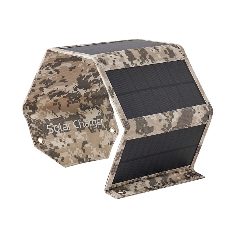 Foldable Solar Panel 100W/80W/60W USB 5V Solar Charger - Inverted Powers