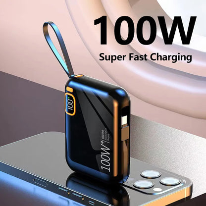 Portable Power Bank 10000mAh/30000mah PD100W Detached TYPE-C/ Iphone - Inverted Powers