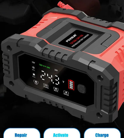 EAFC Battery Charger 12V/24V 10A/20A Lithium/ AGM/ GEL/ Lead-Acid/ LiFePO4 - Inverted Powers