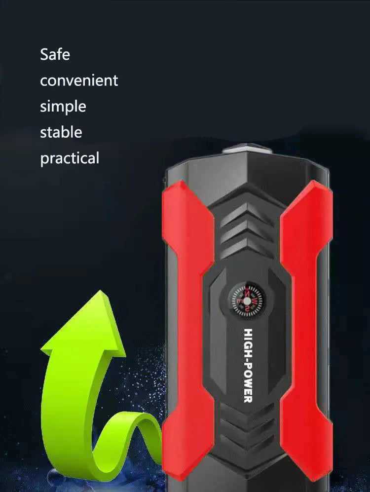 DAWEIKALA Car Jump Starter Battery Emergency Booster 98000mAh Battery Powerbank - Inverted Powers