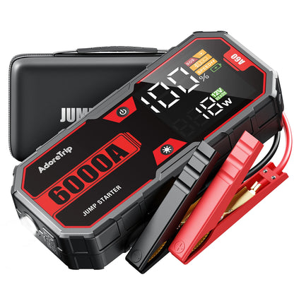 JF.EGWO Jump Starter 6000A Power Bank Auto Battery Charger Booster - Inverted Powers