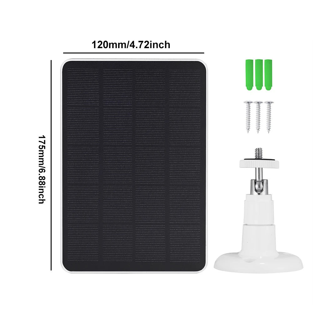 20W Solar Panel Kit with 3-meter Charging Cable Portable Solar Panel 360 Rotating - Inverted Powers