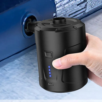 EAFC Electric Air Pump Portable Inflator/Deflator Wireless 5000mAh Battery - Inverted Powers