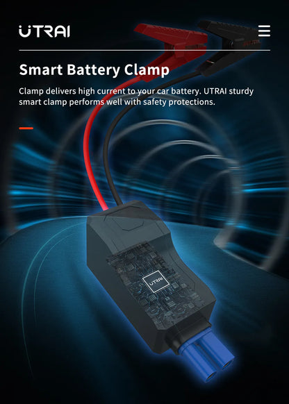 UTRAI Jump Starter 2000-2500A Power Bank Auto Booster - Inverted Powers