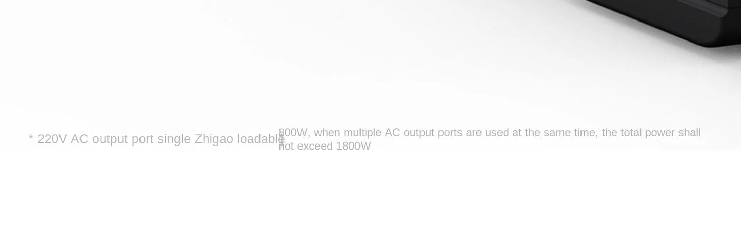 EcoFlow Delta 1300 Portable Power Station 1800W - Inverted Powers