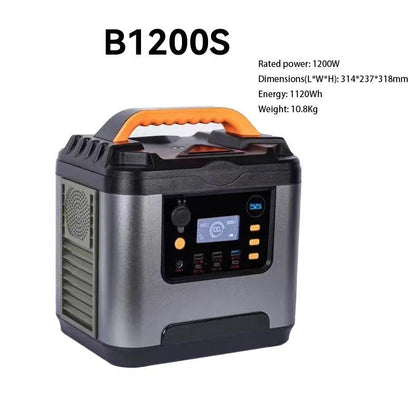 DUTRIEUX B1200S Portable Power Station 1200W - Inverted Powers